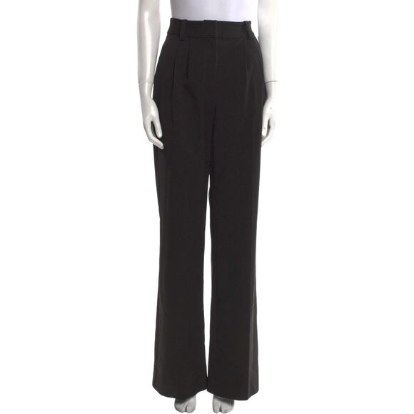 Favorite Daughter The Favorite Pant Black Pleated High Rise Wide Leg Size 2 - Picture 2 of 6